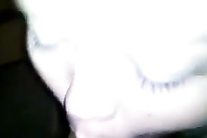 Interracial POV oral-stimulation scene with my neighbor working on my rod