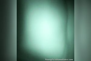 Black and white homemade movie with a hottie getting her pussy torn up