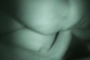 Black and white homemade movie with a hottie getting her pussy torn up
