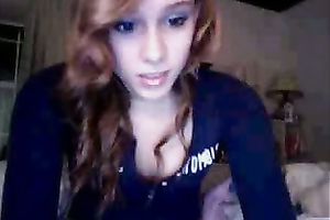 Extremely cute American white wife showing brassiere and pants