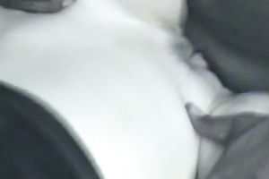 Lewd blonde mom acquires her bald pussy smashed by a dark dude