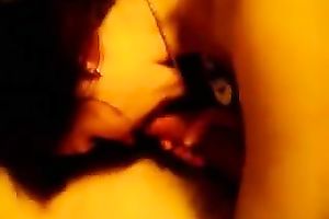 Me and my buddy fuck a brunette hair whore in homemade Male+Male+Female episode