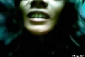 Frisky Indian legal age teenager hottie is riding hard ramrod in cowgirl position