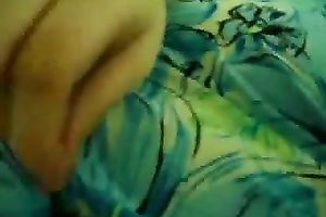 Homemade solo with my hot bulky girl masturbating