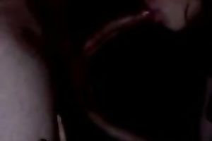 Homemade sex tape with me working on my hubby's rod