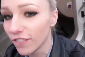 Anal drilled outside and facialized