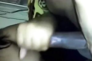 Dissolute Indian employee gives tugjob to a sexually excited boss