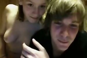 Webcam movie with a legal age teenager getting her twat toyed by her BF