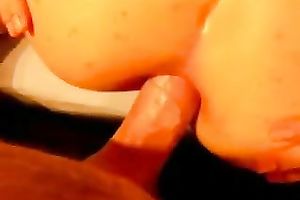 Amateur whore sucks my prick and welcomes it in her arse