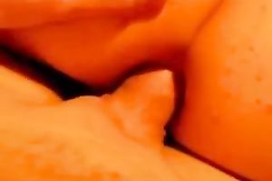 Amateur whore sucks my prick and welcomes it in her arse