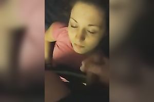 This bodacious and barefaced whore desires my goo badly