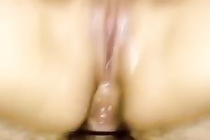 Sweet fresh Asian prostitute acquires her anus gaped and creampied