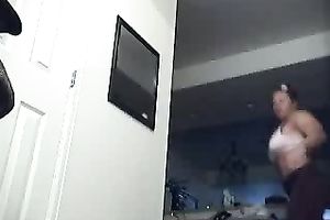 Amazing homemade video with me demonstrating my sporty body