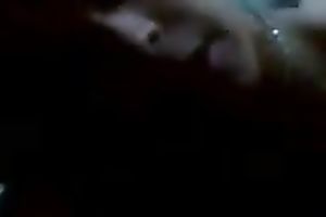 Sultry latin chick girlfriend eats my dong and receives fingered