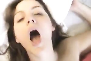 My fantastic GF lets me cum on her face after vehement sex