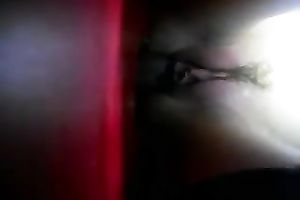Watch me getting my cunt gangbanged by a gloryhole boner