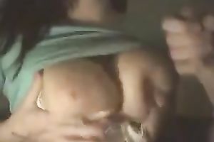 My super sexy GF with large milk shakes sucks my large knob like insane