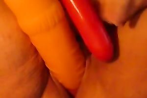 A big woman like me needs at least 2 dildos to feel pleasured