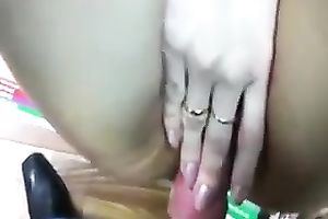 Trashy secretary is actually into having sex in missionary position