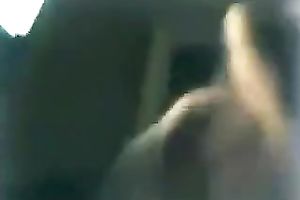 Pretty dark brown sucks and rides a dick in POV movie scene