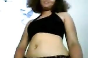 Caribbean brunette hair legal age teenager chick in my room widens her legs