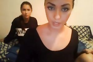 Marvelous Russian tanned teenies on cam undressing