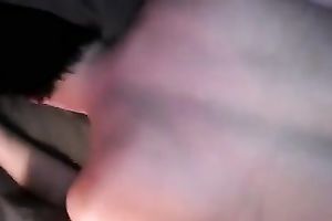 Marvelous white dark brown milf gets her face overspread with drops of cum