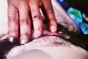 Black kinky jerk loved to gangbang his fresh girlfriend