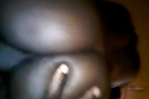 Big dark shlong goes in the slit of my wife's ally