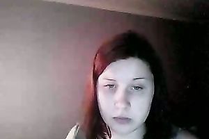 Russian big beautiful woman legal age teenager honey feels lonely and excited on livecam