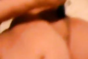 Just a lustful stud in Spain feeds me with his knob when I was toying myself