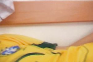 Three sporty non-professional cuties take up with the tongue one another's vaginas indoors