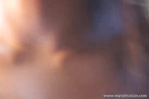 Nice Asian hottie with a bulky gazoo knows how to give head