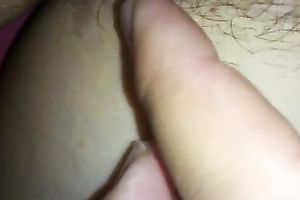 My perverted French GF likes when I play with her twat