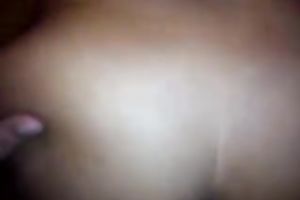 My raunchy looking GF likes when I fuck her chocolate hole from behind