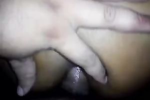 My raunchy looking GF likes when I fuck her chocolate hole from behind