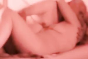 Mature dilettante pair banging in the missionary position