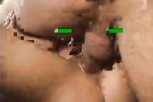 Beautiful Spanish honey receive her wet cookie gangbanged hard