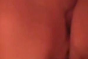 This harlot can't live without getting drilled in the gazoo with a bottle in her love tunnel