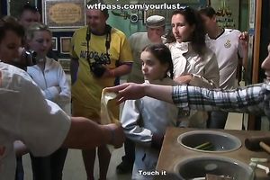 Naughty dark brown sweetheart enjoys muff licking from her dude