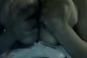 Home alone playing with my large moist juggs in front of livecam