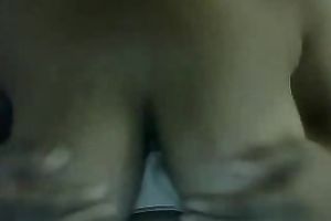 Home alone playing with my large moist juggs in front of livecam