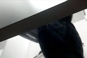 Girl with precious butt takes her shirt off in front of hidden livecam