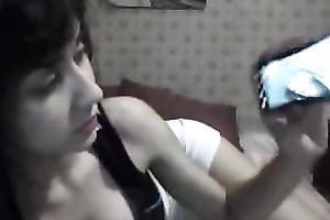 Cute and breasty lalin girl legal age teenager chats with her boyfriend on livecam