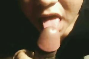 Fat older hooker sucks my ramrod like there is no tomorrow