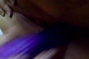 Kinky closeup movie of my hawt Latina gf petting her muff with marital-device