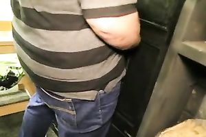 Fat butt serf is willing to engulf my deliciously subrigid cock