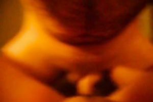 My bushy hubby cums on my bawdy cleft after fucking it in missionary pose