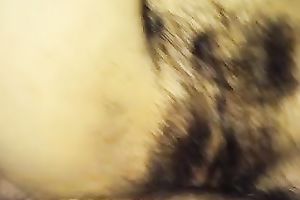 Closeup of my wife's shaggy mother I'd like to fuck love tunnel and my thick 10-Pounder fucking