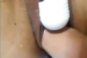 My Asian GF fingers her moist cookie and lets me fist it